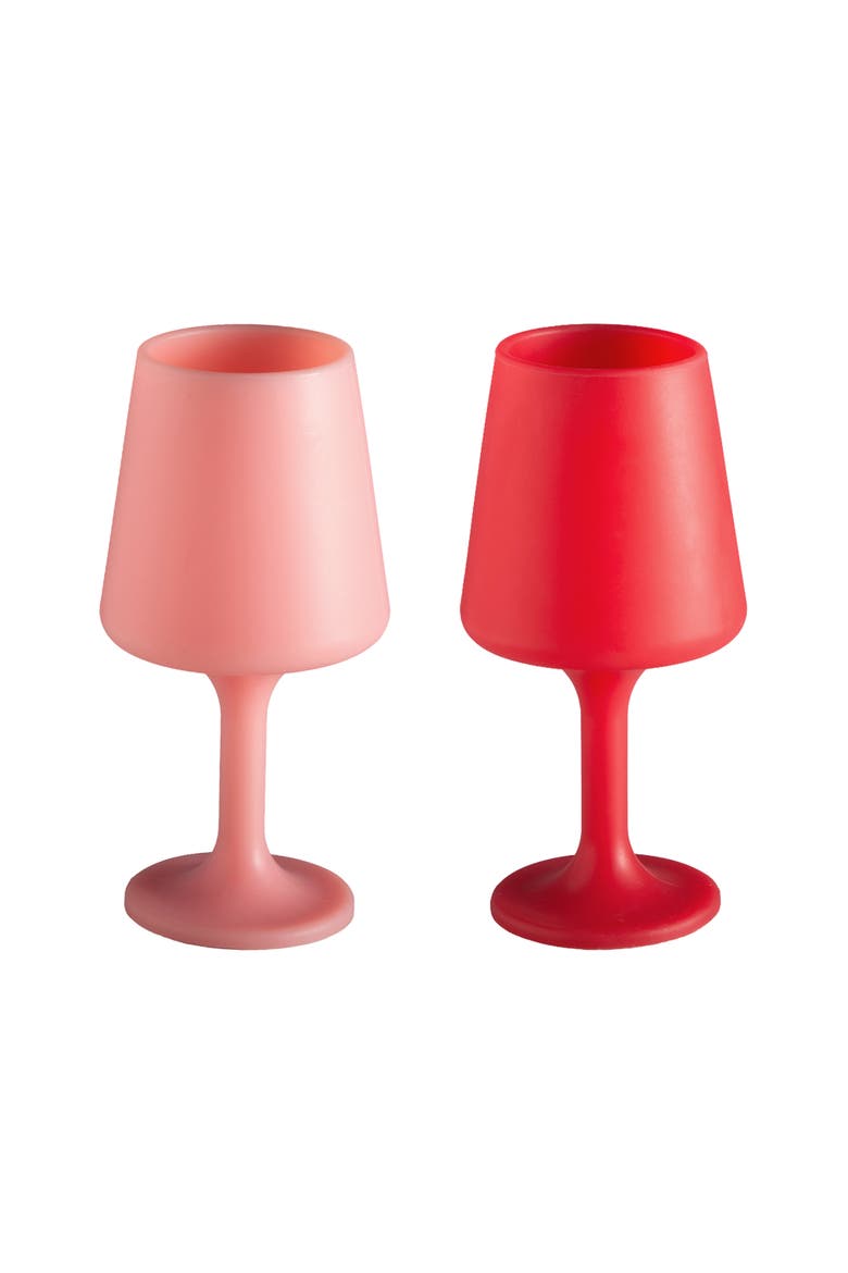 Swepp | Unbreakable Wine Glasses, Alternate, color, Cherry + Blush