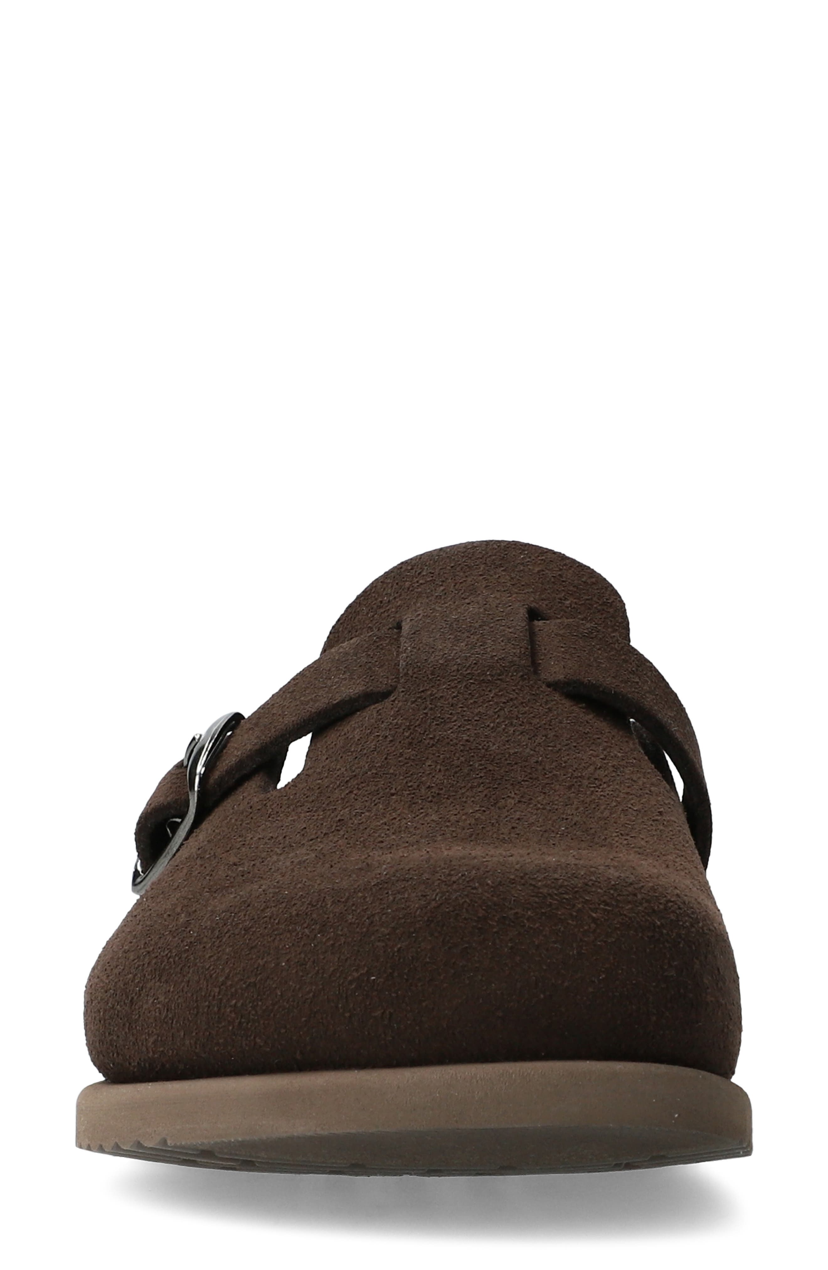 Halina Footbed Clog, Alternate, color, DARK BROWN 62851/ 12