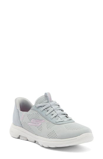 Skechers Swift-fit Go Walk 5 Sneaker In Gray