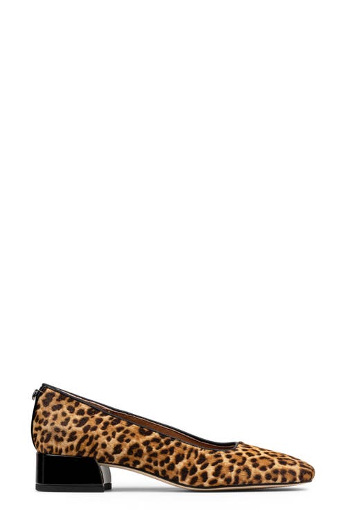Donald Pliner Women Dreww Black Natural Leopard Dress In Multi