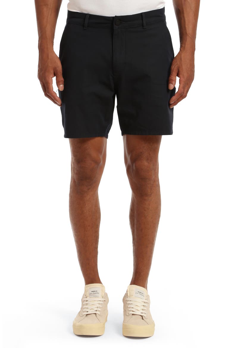 Darren Straight Leg Performance Chino Shorts, Main, color, NAVY MOVE
