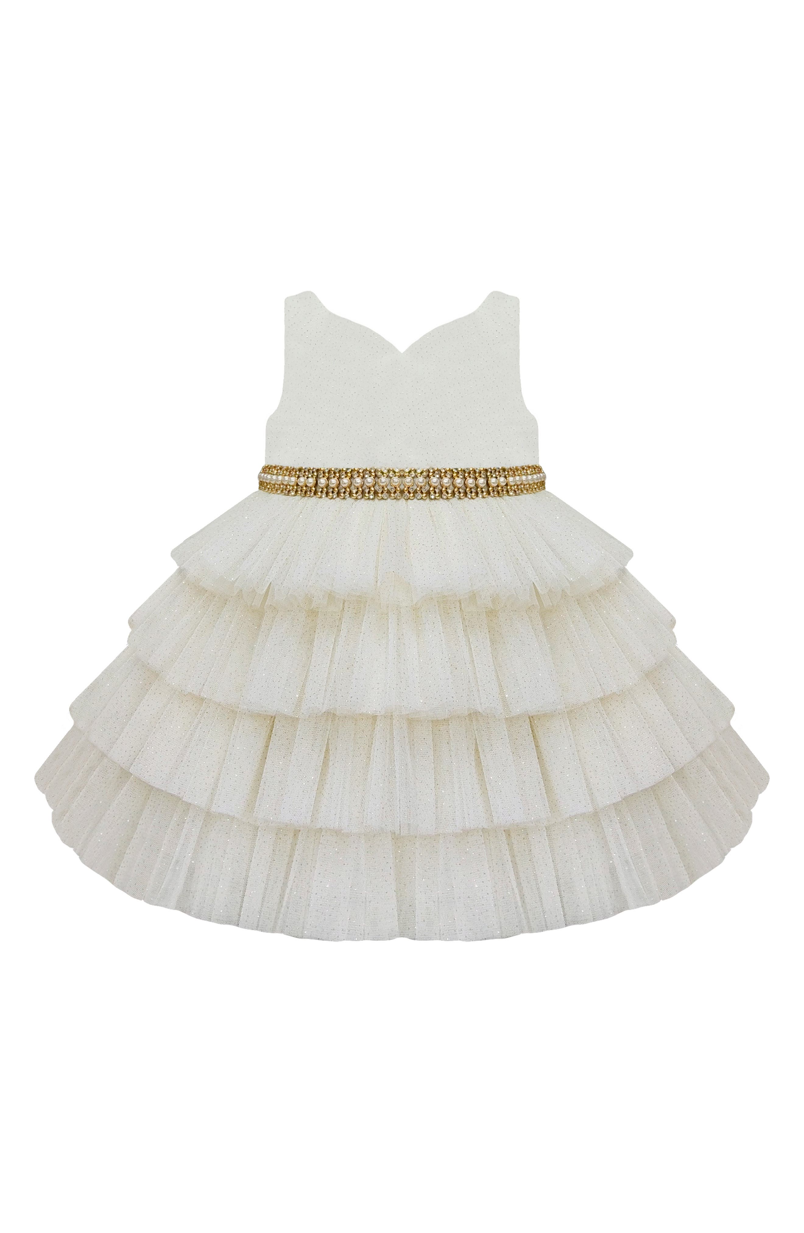 AMERICAN PRINCESS Tiered Mesh Party Dress