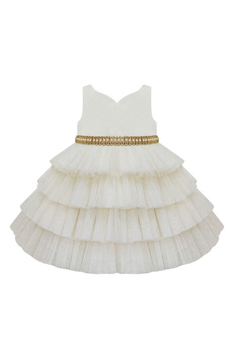 Tiered Mesh Party Dress (Baby)