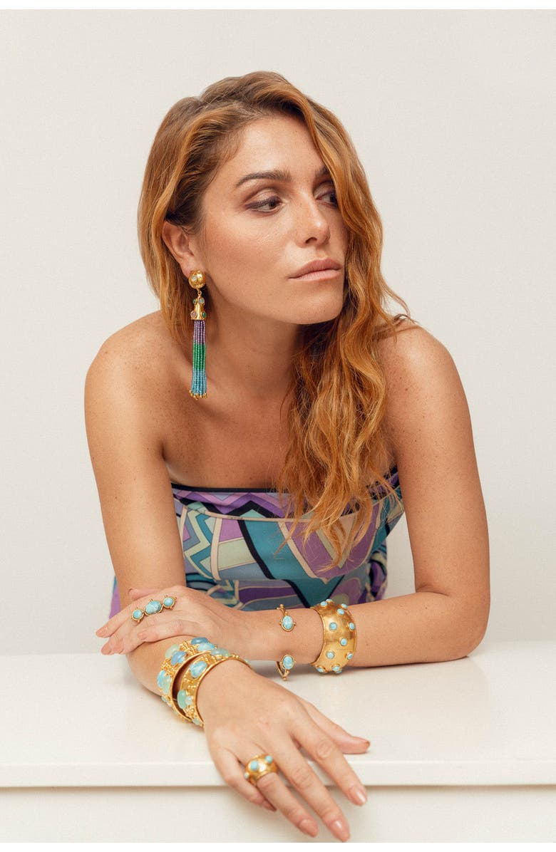 SYLVIA TOLEDANO Dune Ring, Alternate, color, Blue