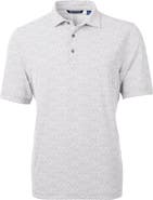 Cutter & Buck Virtue Piqué Botanical Print Polo