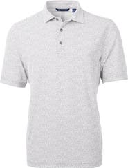 Cutter & Buck Virtue Piqué Botanical Print Polo
