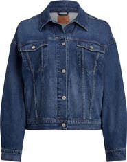 Lauren Ralph Lauren Macmey Denim Trucker Jacket