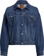 Lauren Ralph Lauren Macmey Denim Trucker Jacket