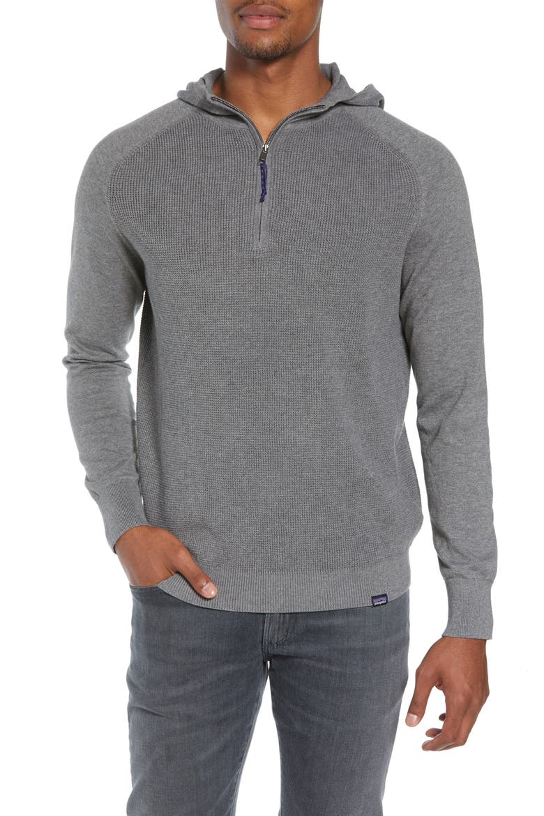 Yewcrag Organic Cotton Blend Pullover Hoodie, Main, color, HEX GREY