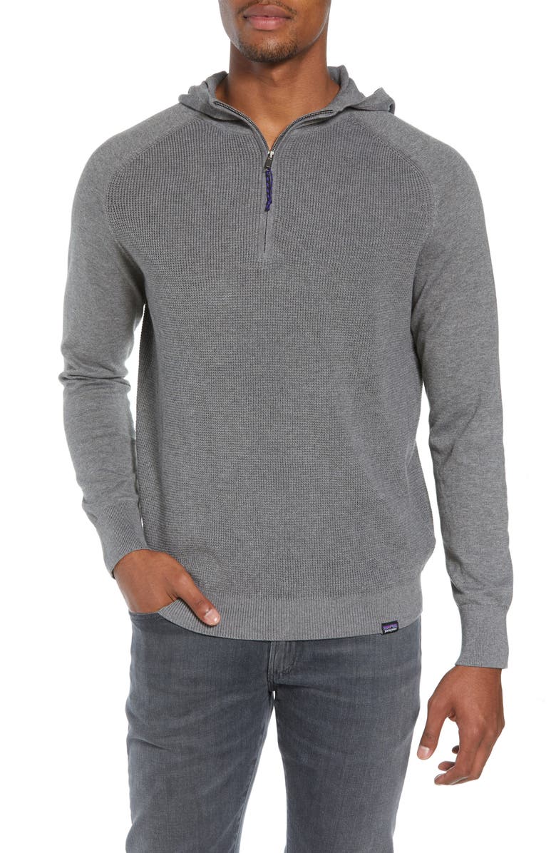 Patagonia Yewcrag Organic Cotton Blend Pullover Hoodie, Main, color, 