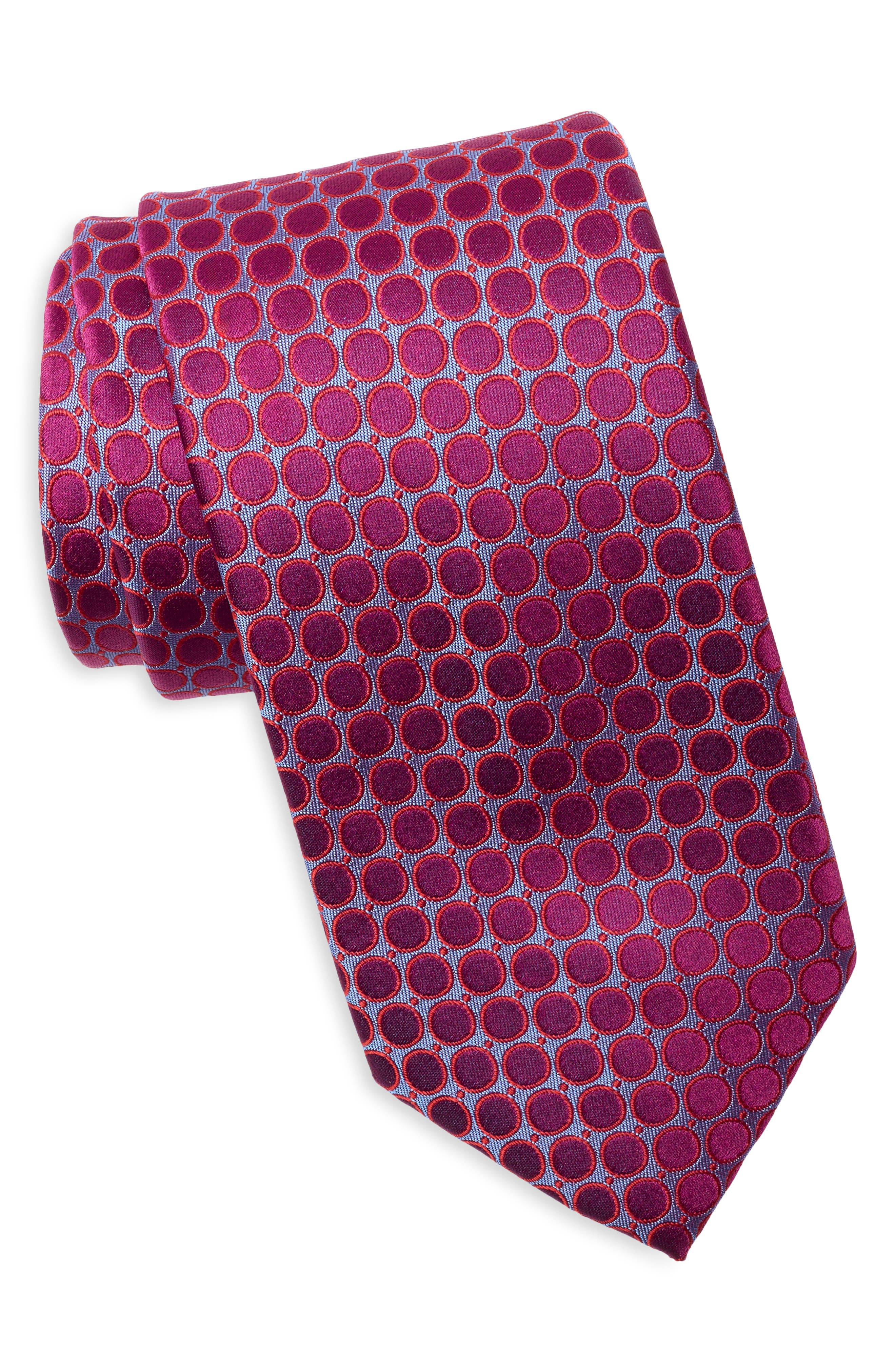 Ted Baker London Wilson Dot Silk Blend Tie