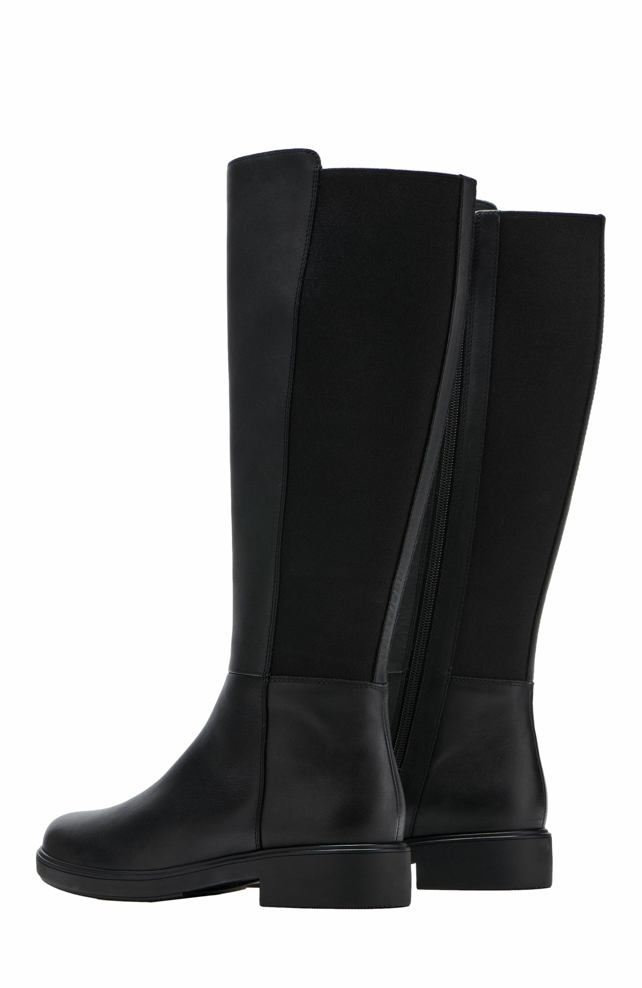 ABEO Compass Stretch Tall Boots, Alternate, color, Black - Metatarsal