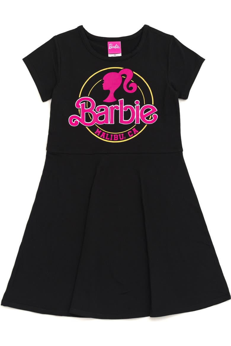 2-Pack Skater Dresses, Alternate, color, Black Pink