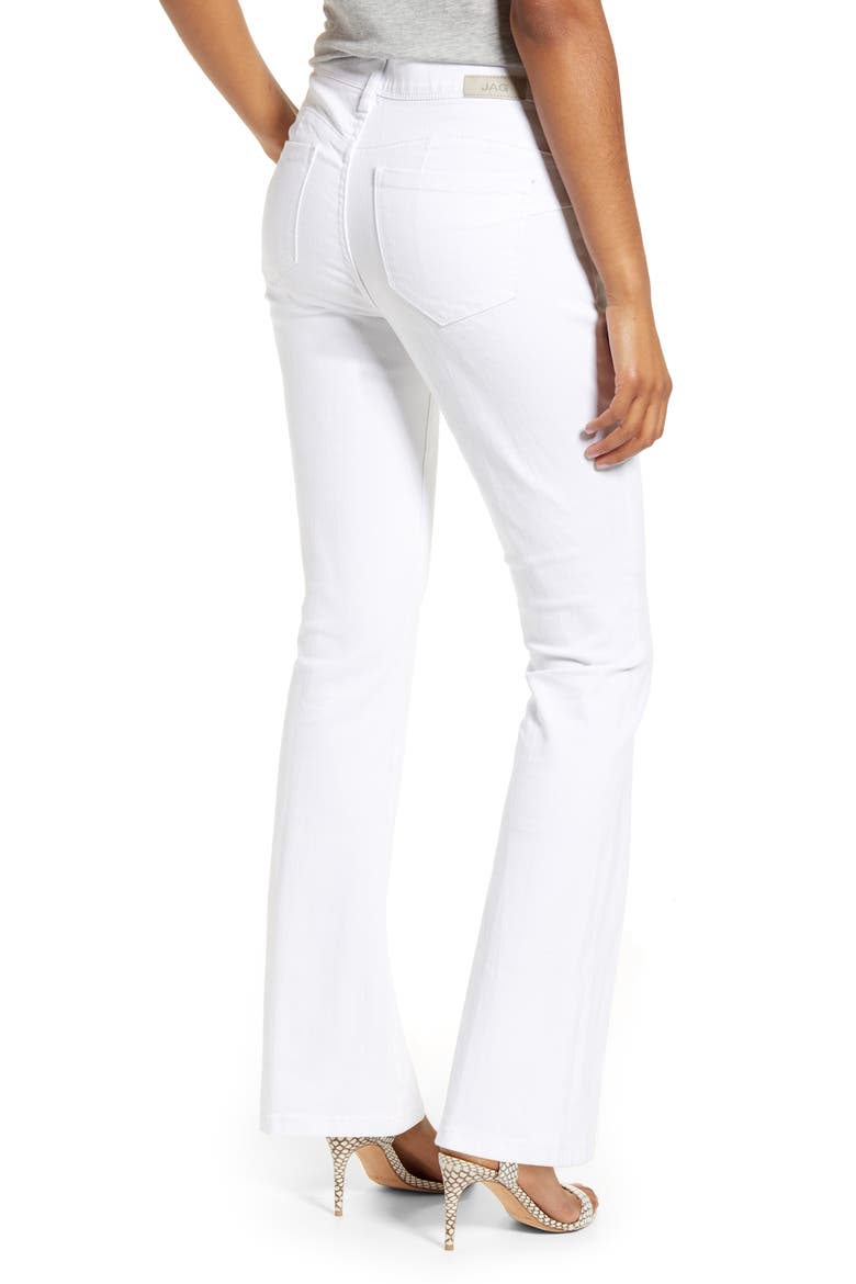 Jeans Gloria High Waist Flare Jeans, Alternate, color, WHITE