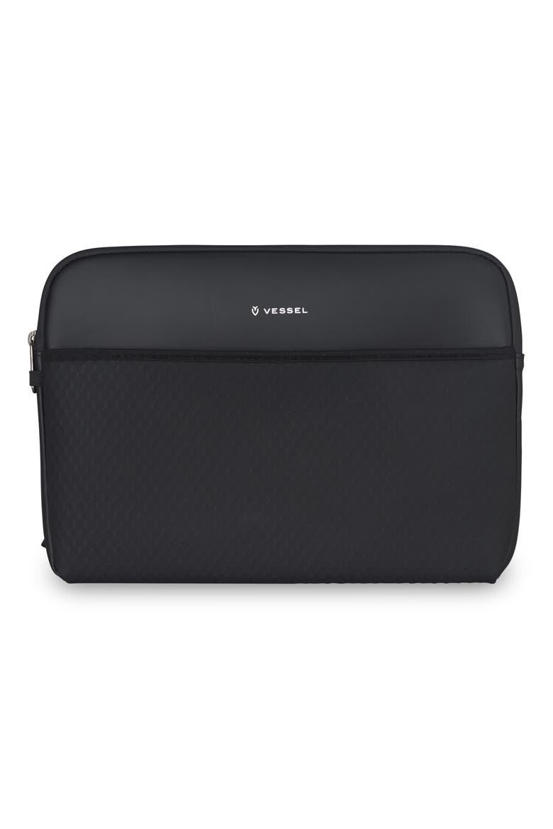 Large Laptop Sleeve, Main, color, BLACK