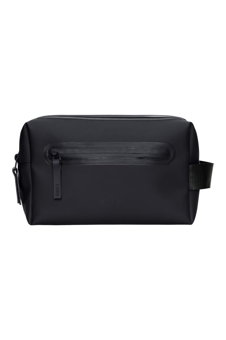 Wash Bag Zip W3, Main, color, BLACK