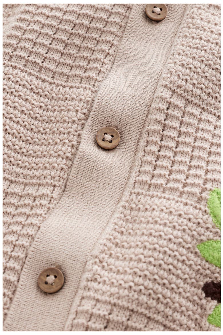 Kids' Button-Through Knit Polo, Alternate, color, NEUTRAL