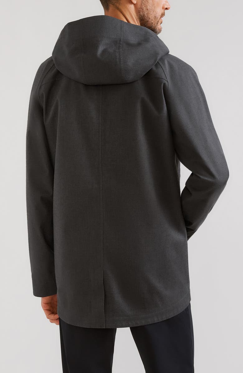 Rhone Commuter Water Resistant Field Coat, Alternate, color, Asphalt