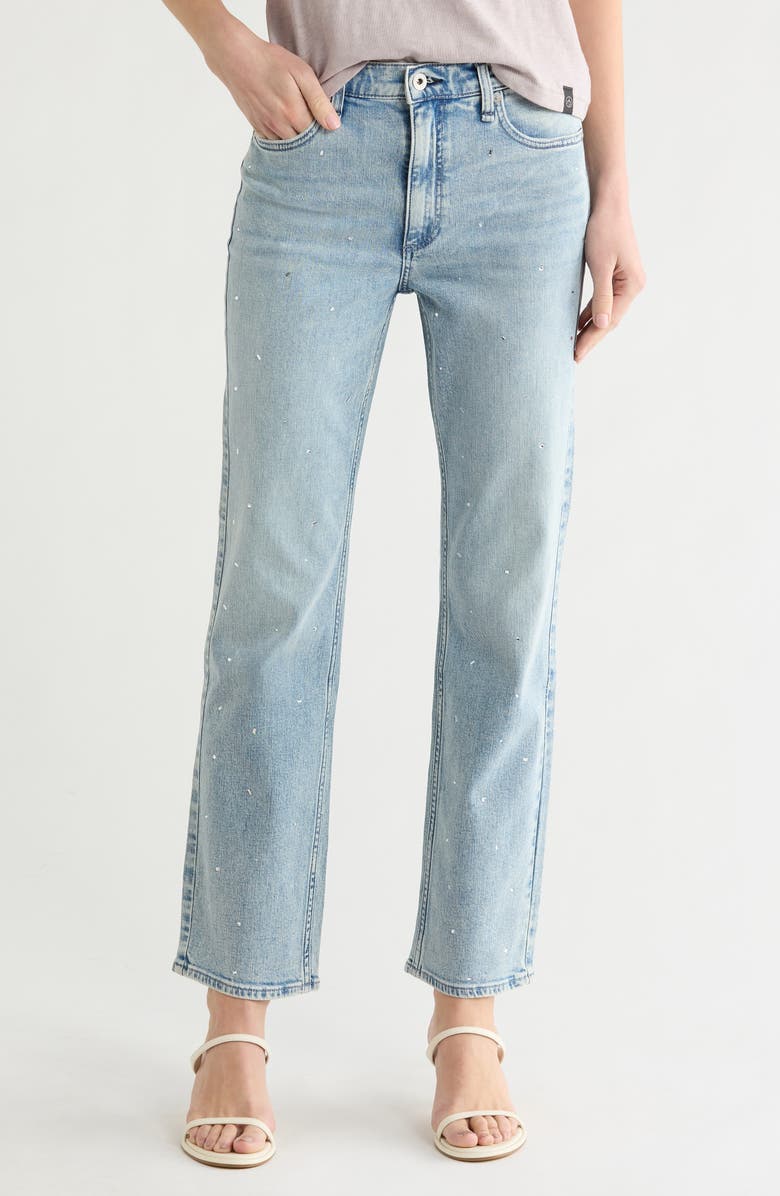 rag & bone Hattie Straight Leg Jeans, Main, color, Bourne Jewel
