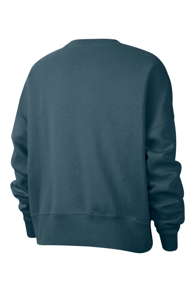 Sportswear Crewneck Sweatshirt, Alternate, color, ASH GREEN/ WHITE