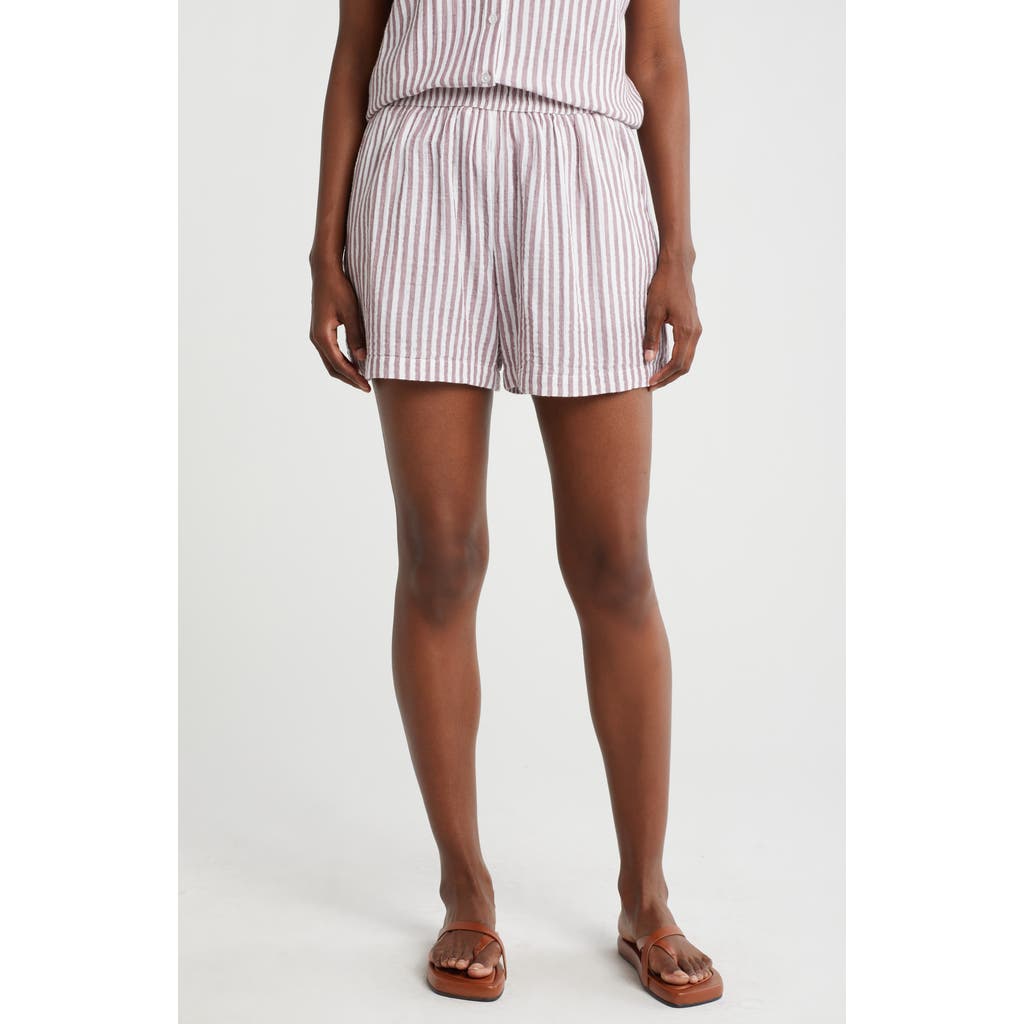 CASLON CASLON® COTTON GAUZE SHORTS