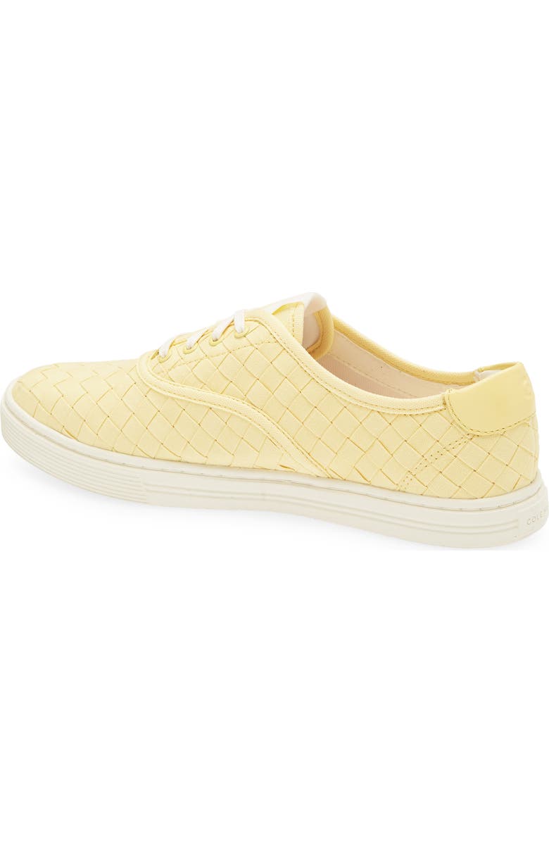Cole Haan GrandPro Harbor Sneaker, Alternate, color, Pale Banana Woven Canvas