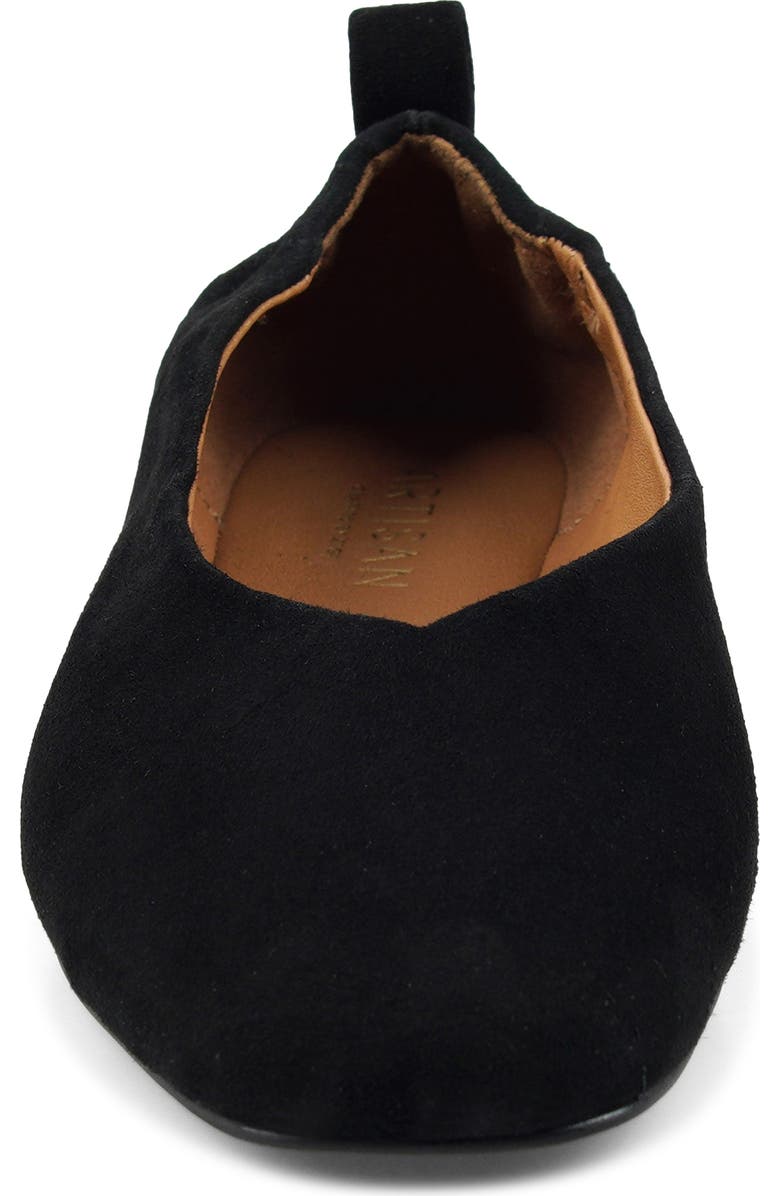 Artisan Crafted By Zigi Chaplinn Flat, Alternate, color, Black Suede