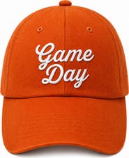 Bits & Bows Game Day Bow Baseball Hat