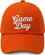Bits & Bows Game Day Bow Baseball Hat