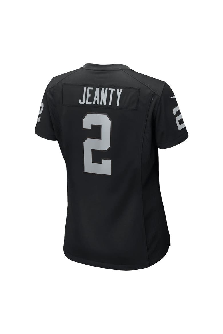 Women's Nike Ashton Jeanty Black Las Vegas Raiders 2025 NFL Draft First Round Pick  Team Game Jersey, Alternate, color, Black