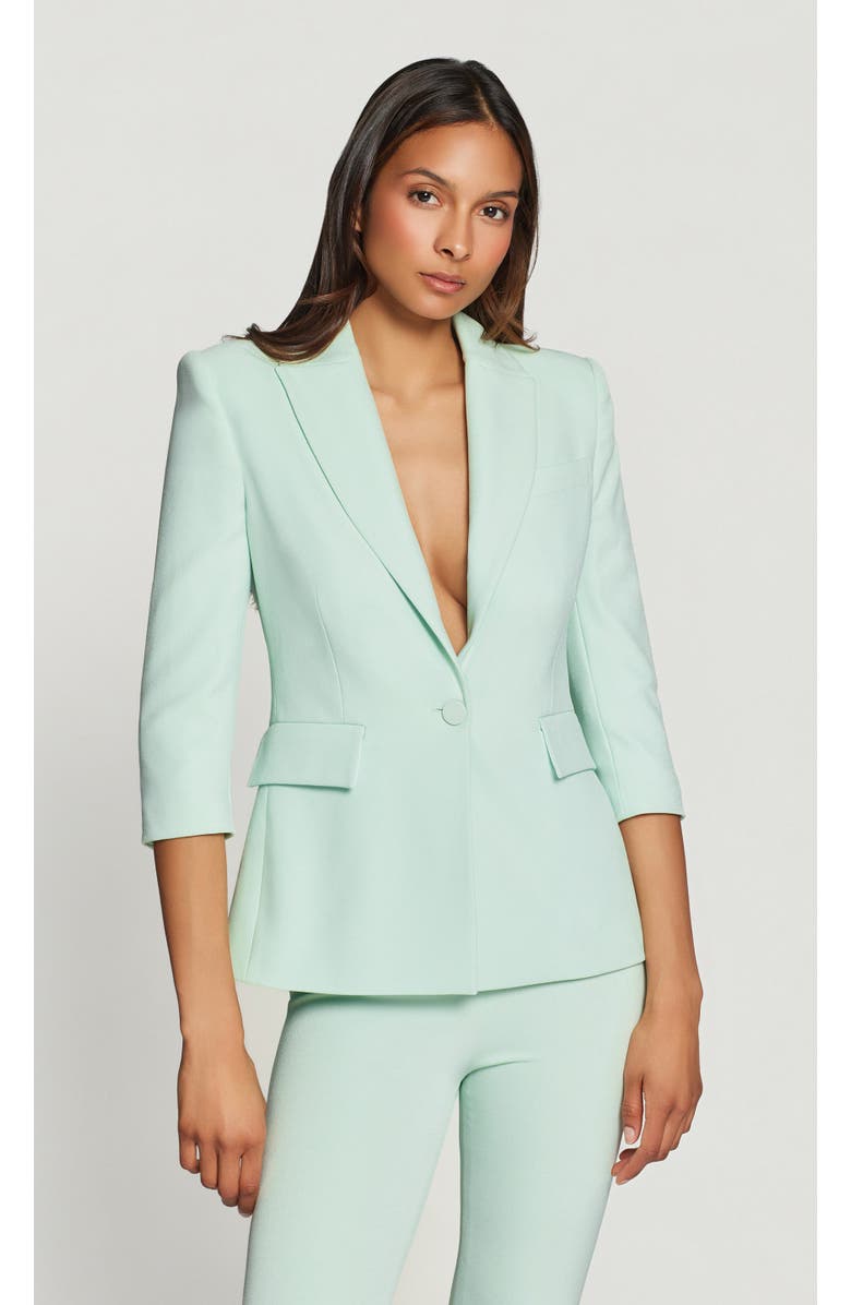 Generation Love Airess Lightweight Crepe Blazer, Main, color, Mint