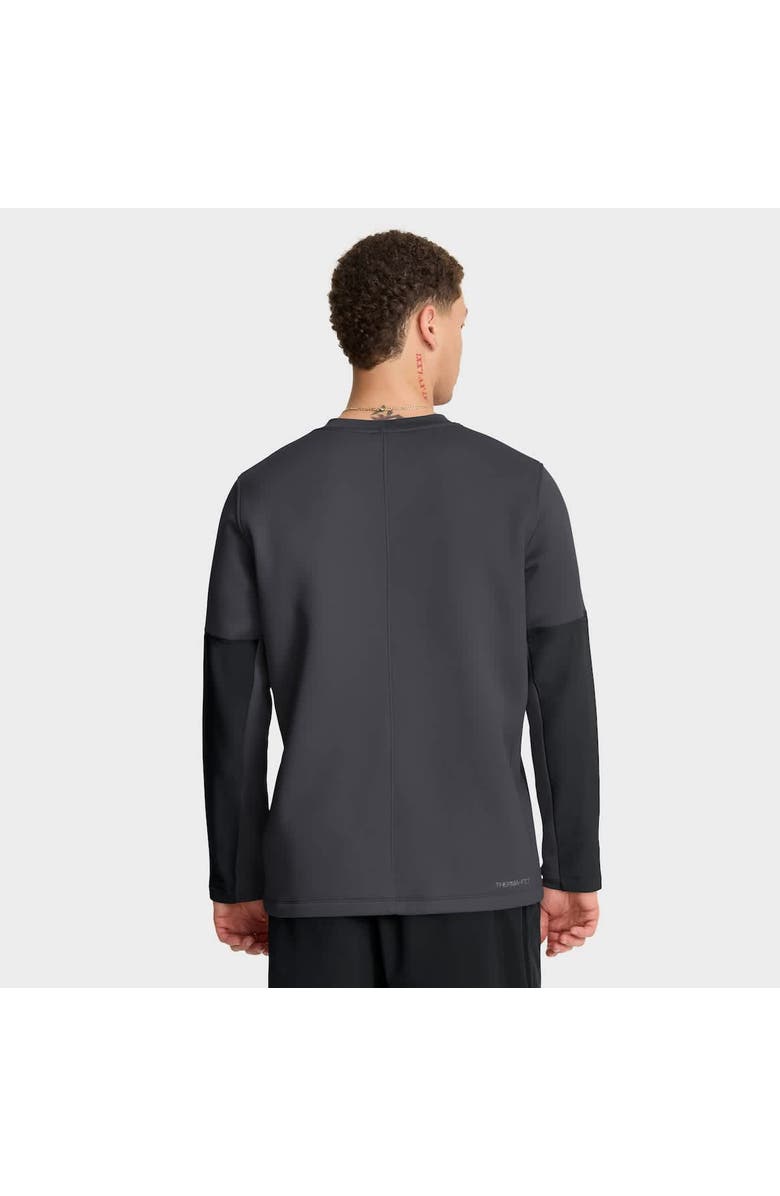 Nike Men's Nike Anthracite Alabama Crimson Tide 2025 Sideline Coach Performance Long Sleeve T-Shirt, Alternate, color, Anthracite