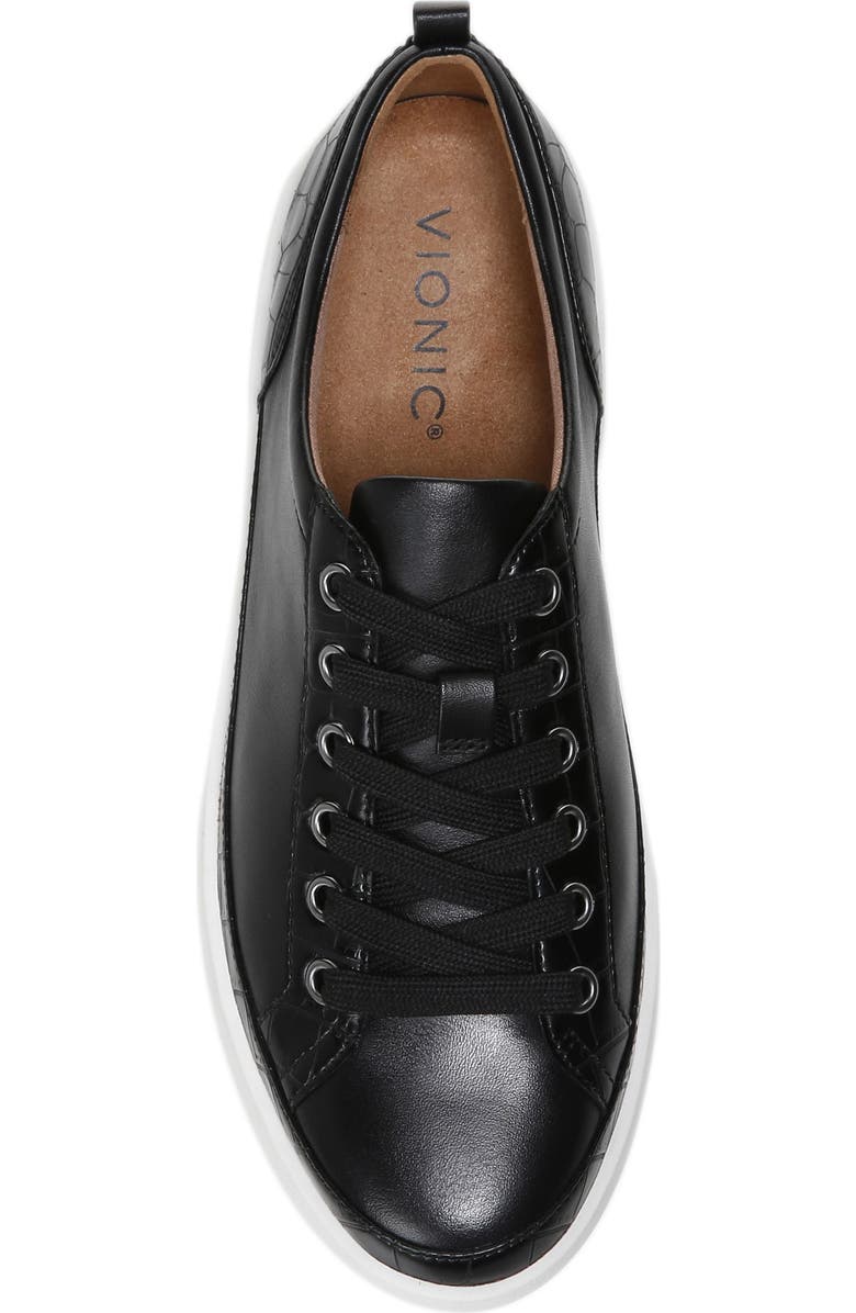 Vionic Winny Low Top Sneaker, Alternate, color, Black