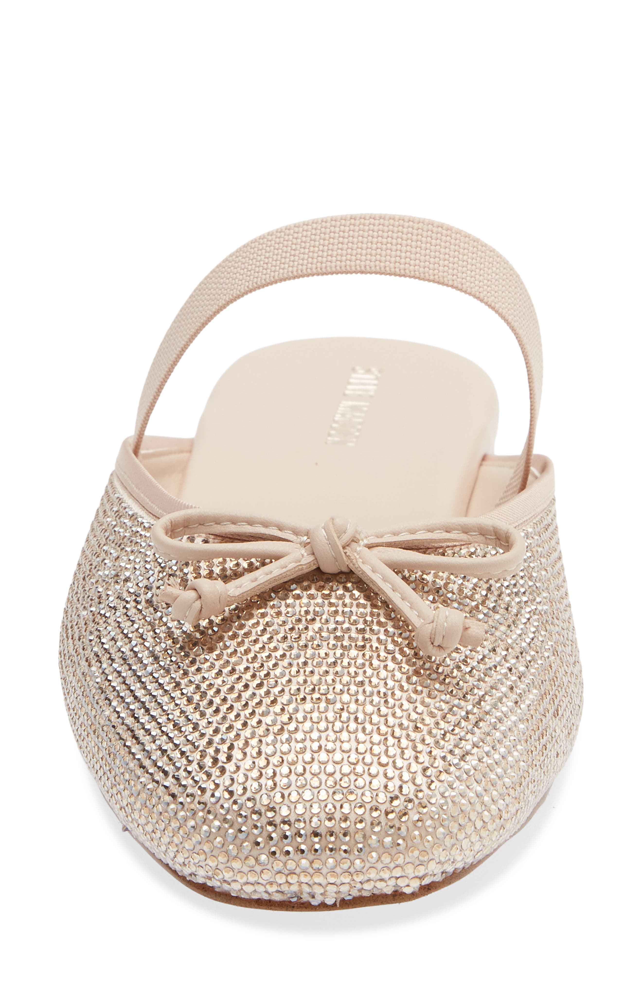 Cutesy Flat Mule, Alternate, color, RHINESTONE
