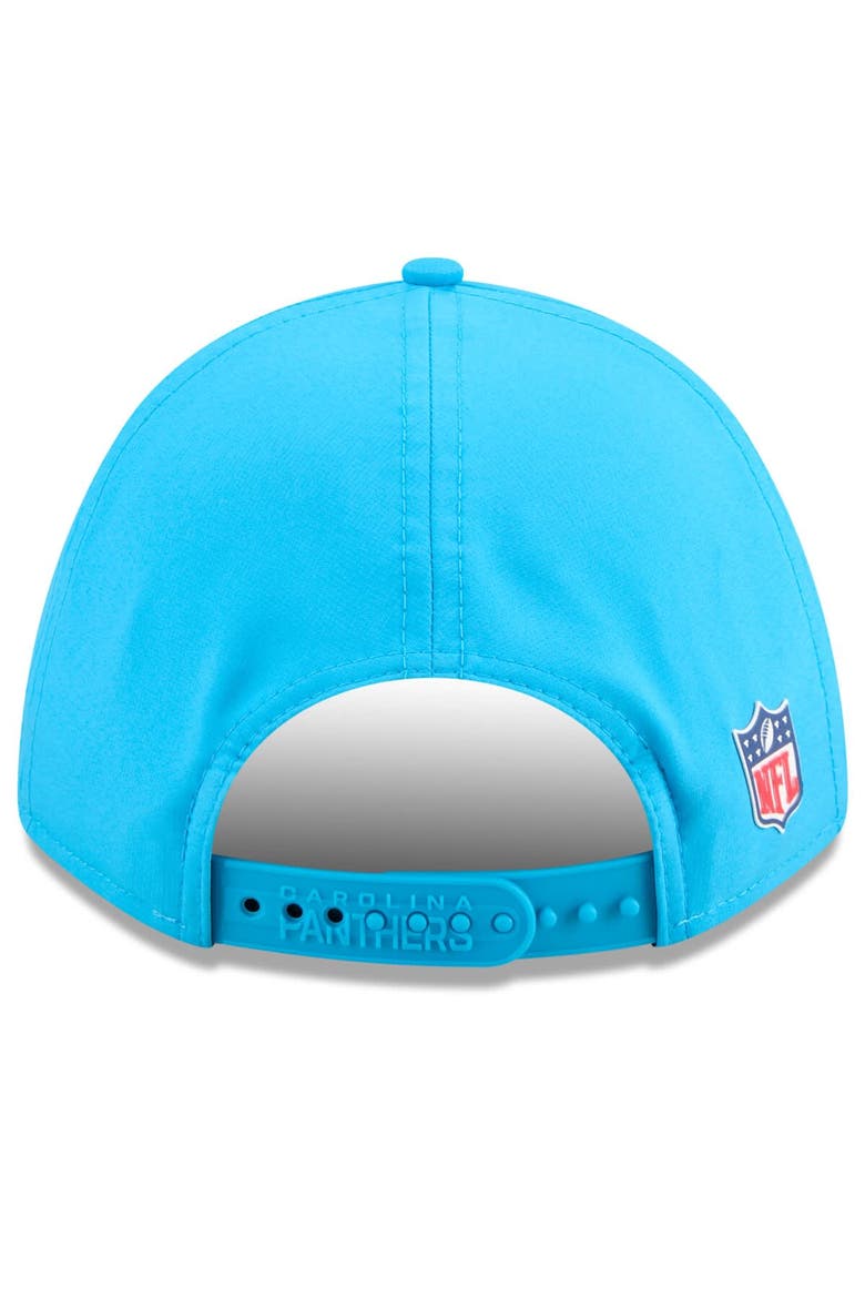 Men's New Era Blue Carolina Panthers 2025 Sideline  M-Crown 9FORTY Adjustable Hat, Alternate, color, Blue