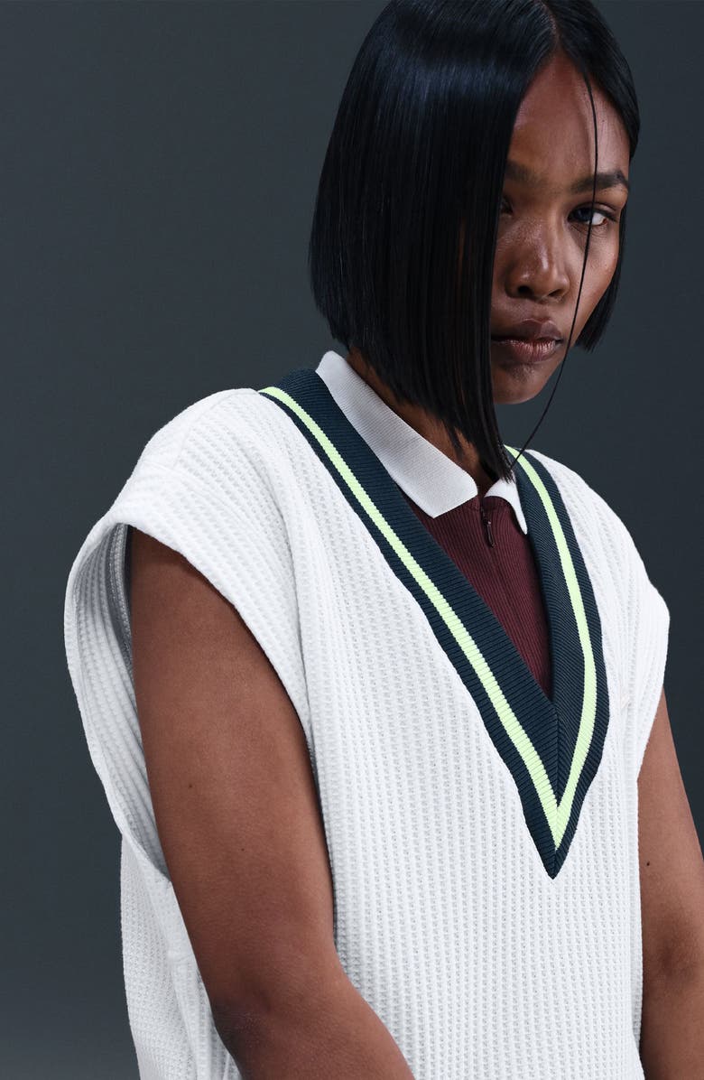 Nike Oversize Waffle Vest, Alternate, color, Sail/ Sail