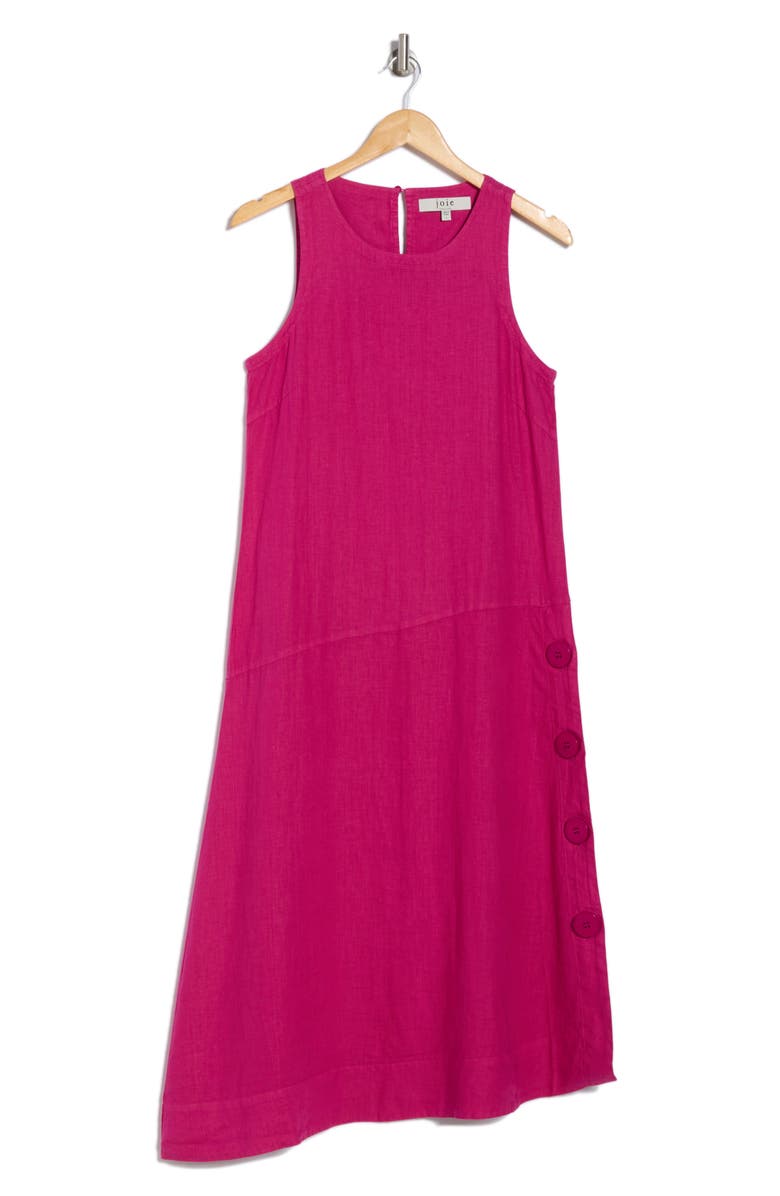 Lulie Asymmetric Linen Dress