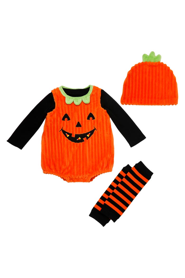 Kids' Pumpkin 4-Piece Costume Set, Main, color, ORANGE