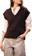 MINT VELVET V Neck Tabard Sleeveless Vest Sweater