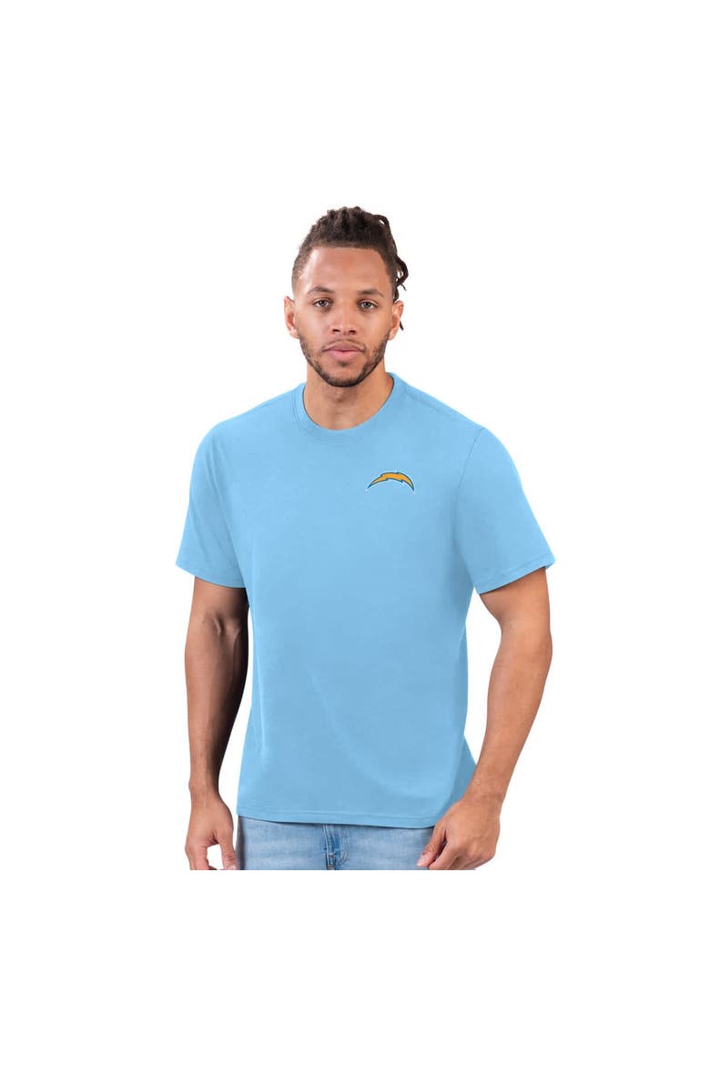 Men's Margaritaville Light Blue Los Angeles Chargers Wastin' Away T-Shirt, Alternate, color, Light Blue