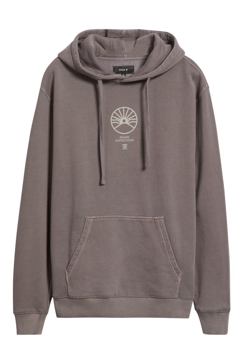 Expeditions Oversize Cotton Graphic Hoodie, Alternate, color, SHARK
