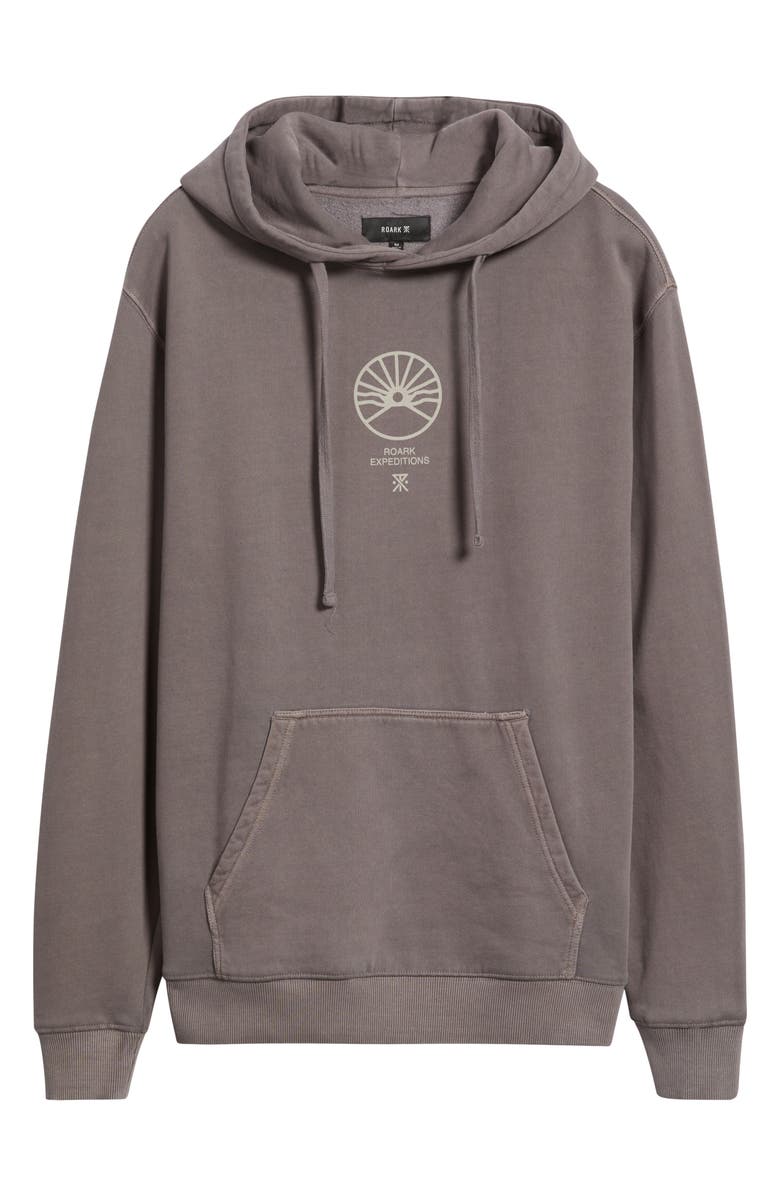 Roark Expeditions Oversize Cotton Graphic Hoodie, Alternate, color, Shark