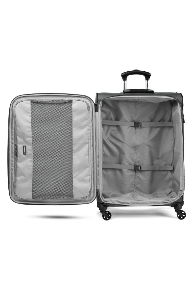 Pilot Air 2 25-Inch Expandable Spinner Luggage, Alternate, color, GREY/ BLACK