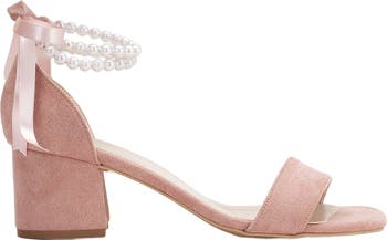 Forever & Always Shoes Illy Low Block Heel Sandals with