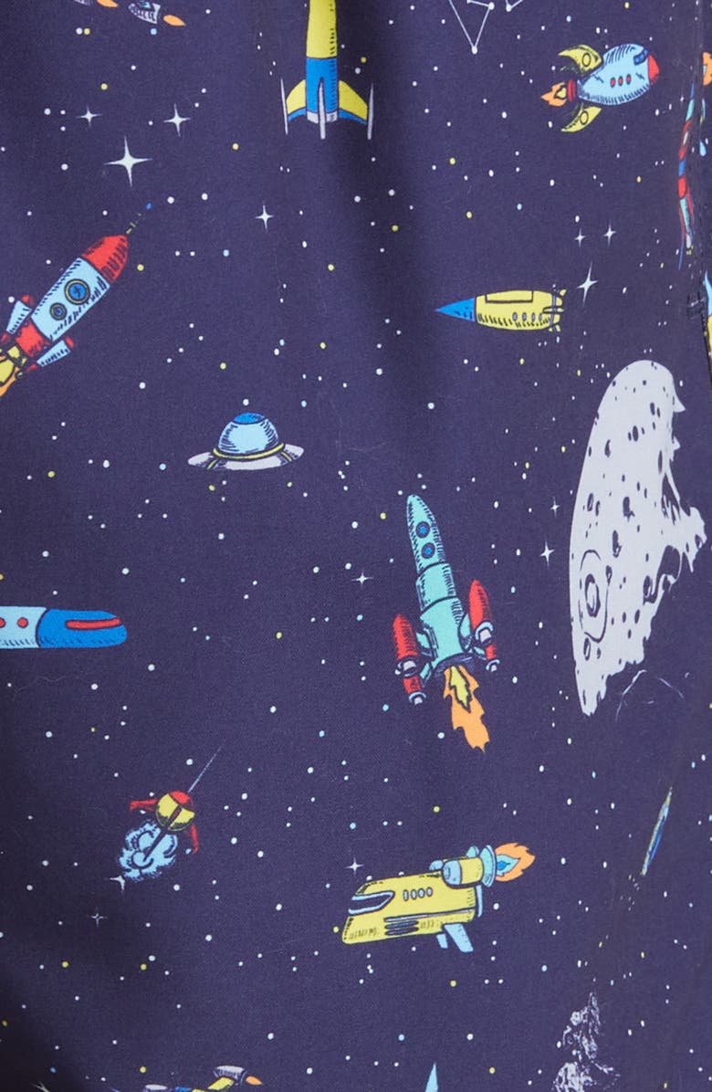 Boardies Rockets Mid Length Swim Trunks, Alternate, color, 