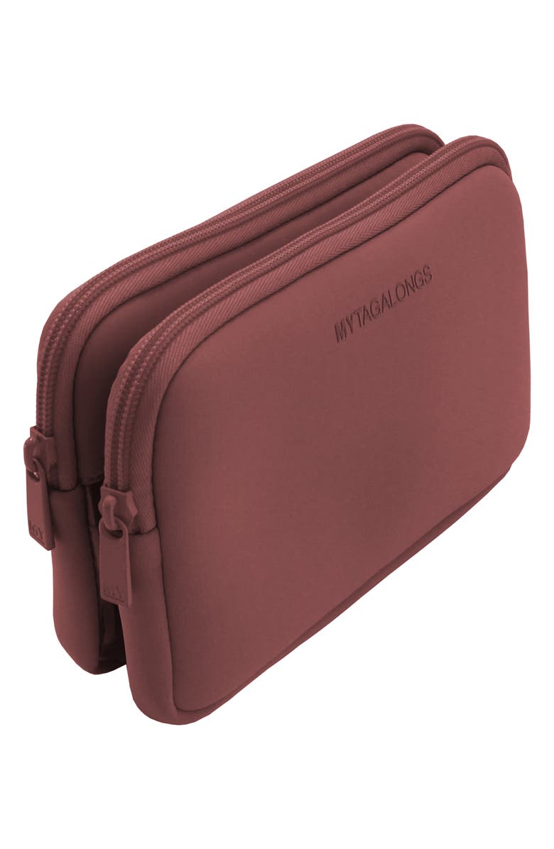 Double Zip Easy View Zip Pouch