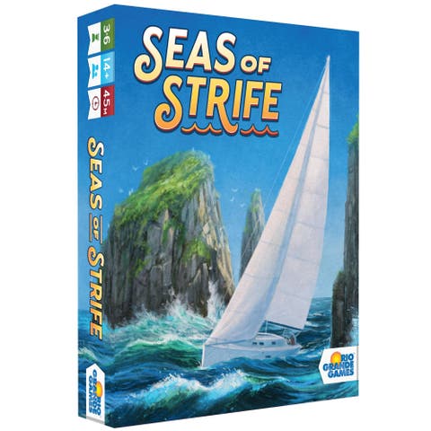 Seas Of Strife Rio Grande Games, Trick Taking Card Game, Ages 14+
