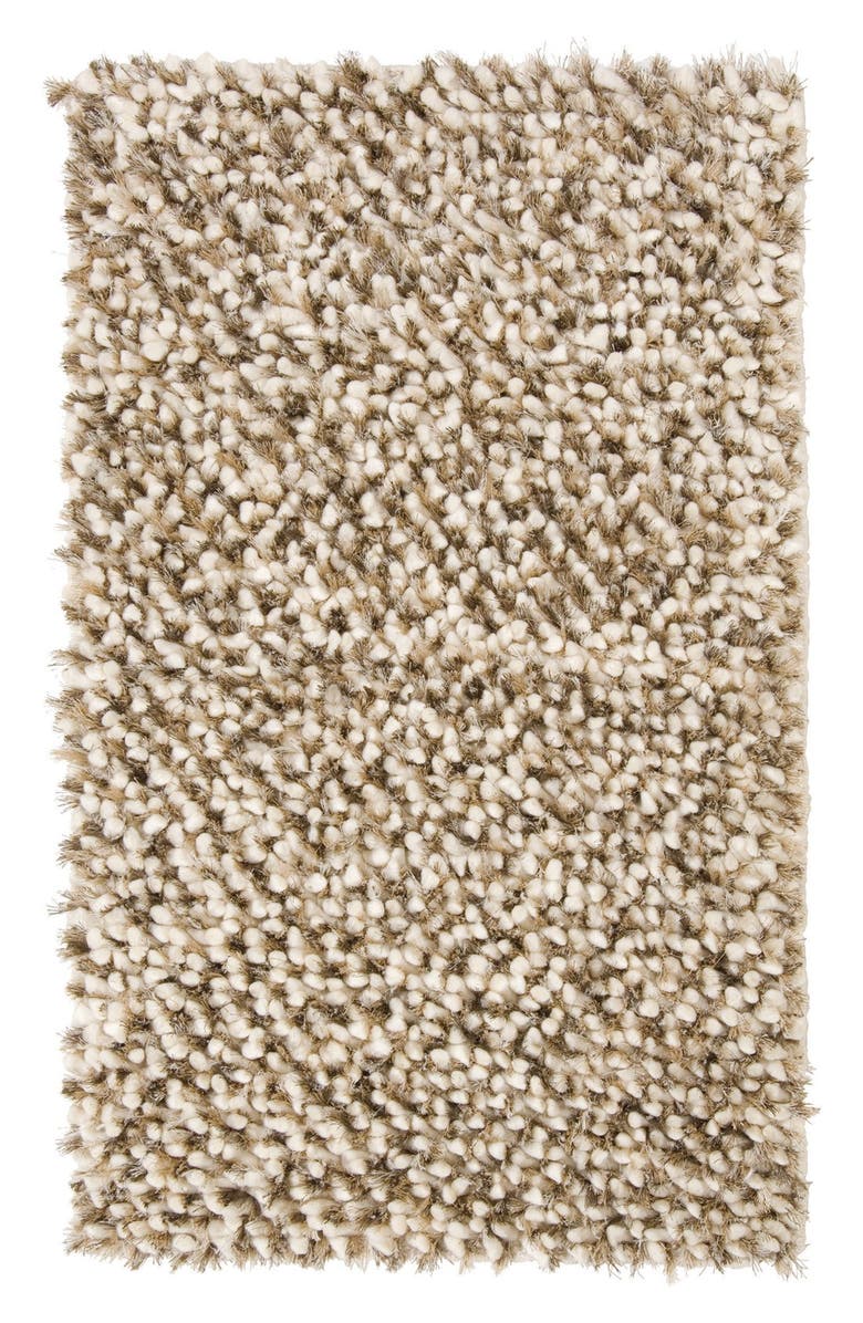 Villa Home Collection Marshmallow Handwoven Shag Rug, Main, color,