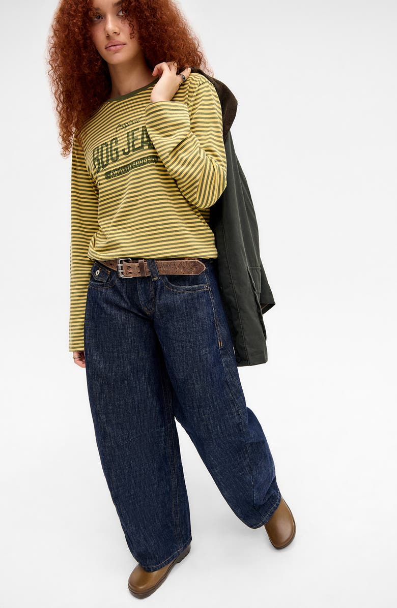 BDG Urban Outfitters Kayla Low Rise Cocoon Jeans, Alternate, color, 