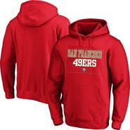 FANATICS Men's Fanatics  Scarlet San Francisco 49ers Big & Tall Fleece Hoodie